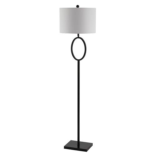 61" Metal LED Floor Lamp, Modern, Contemporary, Glam, Traditional, Office, Living Room, Family Room, Dining Room, Bedroom, Hallway, Foyer, Brass