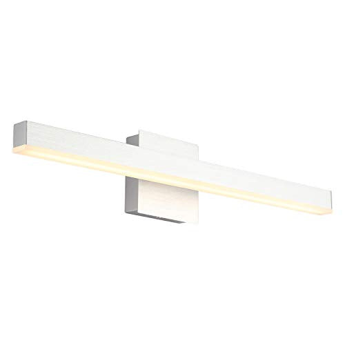 Joossnwell LED Bathroom Vanity Lighting Fixture Modern Bath Light Bar 15.75inch Black Wall Sconce 12W 4000K