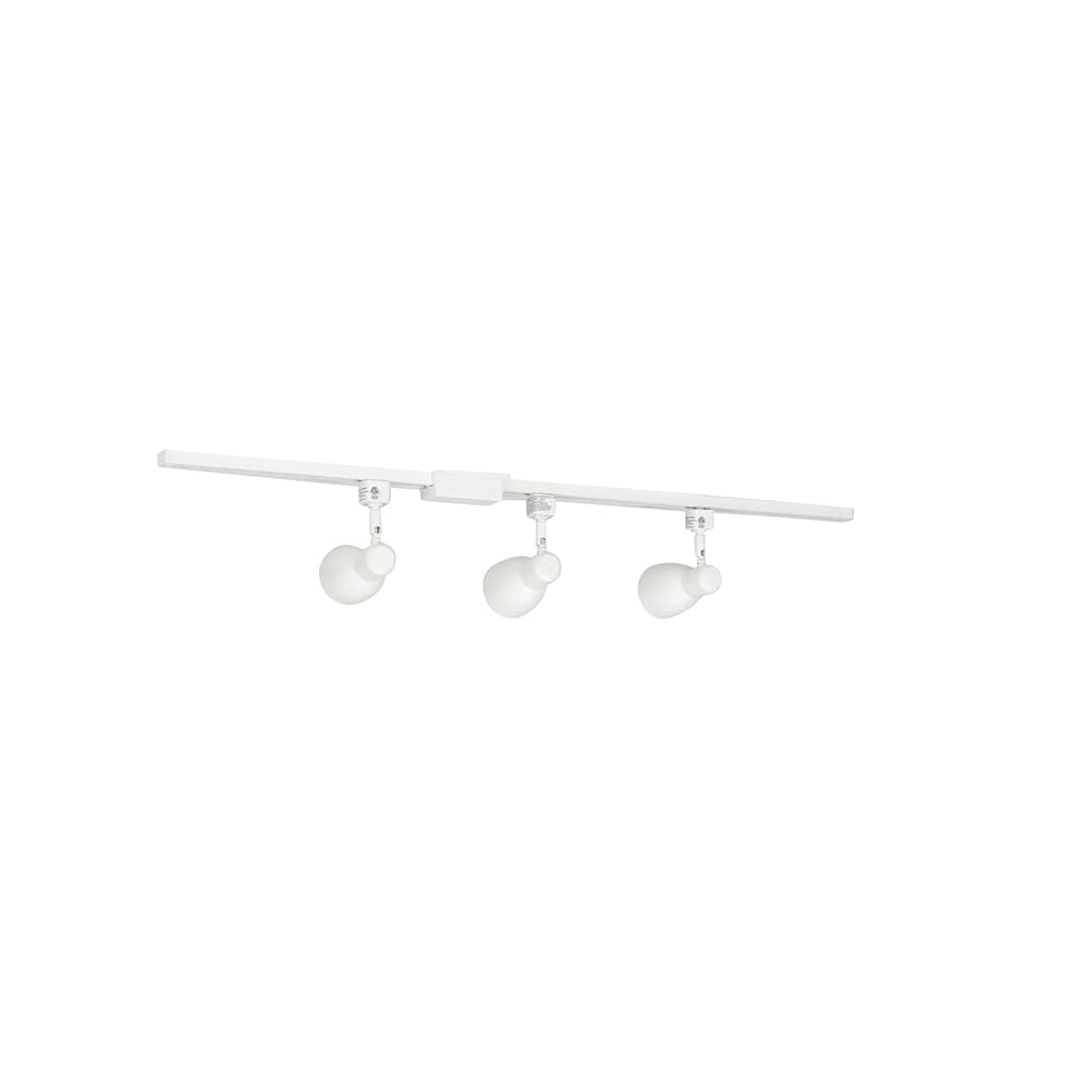 Step Baffle Kit Track Lighting, White