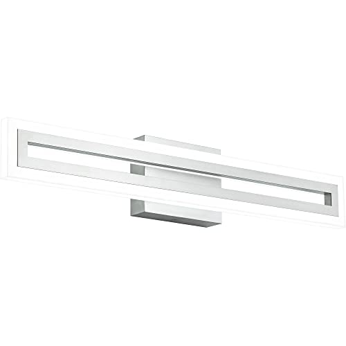 LED Vanity Light Bathroom Vanity Light,31.8 Inch Bathroom Lights Over Mirror 6000K Brushed Nickle