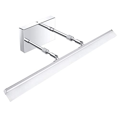 31.5 inch Modern Black Vanity Light Adjustable Bathroom Light Fixtures Over Mirror Rotatable Vanity Lighting 5500K