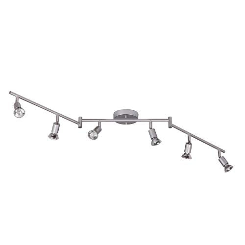 4-Light Track Lighting, Matte Black