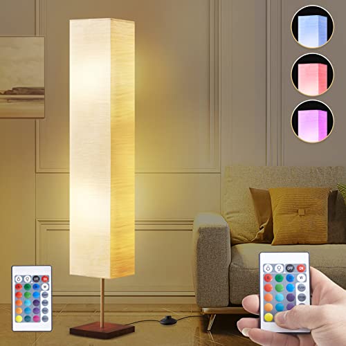 65" Floor Lamp for Living Room, 3 Way Dimmable Led Floor Lamp Column Floor Lamp Standing Lamp Corner Floor Lamp Modern Floor Lamp for Bedroom, Office& Living Room(Bulbs Included)