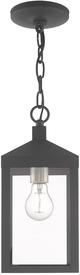 Lighting 1 Light Antique Brass Outdoor Pendant Lantern