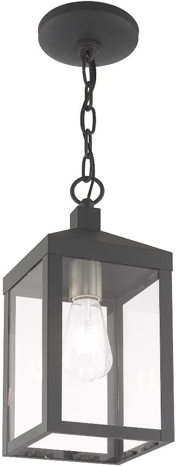 Lighting 1 Light Antique Brass Outdoor Pendant Lantern