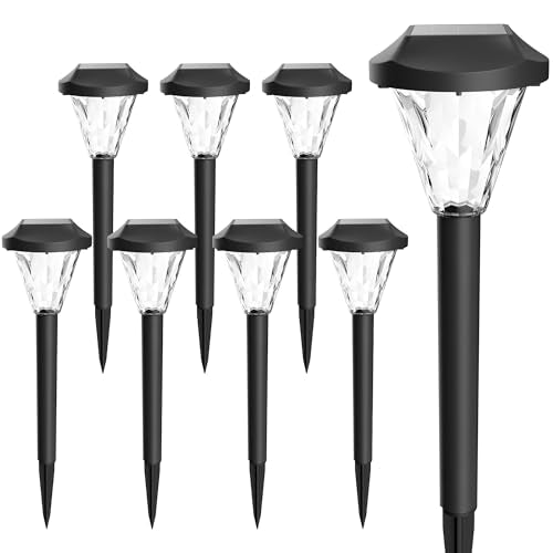 16 Pack Solar Lights Outdoor Waterproof,New Upgraded Solar Lights for Outside,Solar Garden Lights,Solar Outdoor Lights for Patio,Lawn,Yard and Landscape