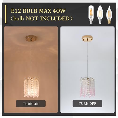 Modern Gold Chandeliers,20” Crystal Glass Pendant Ceiling Light Fixtures 7-Light Round Chandelier Luxury 2 Tiers Hanging Chandelier for Dining Room Foyer Living Room Bedroom