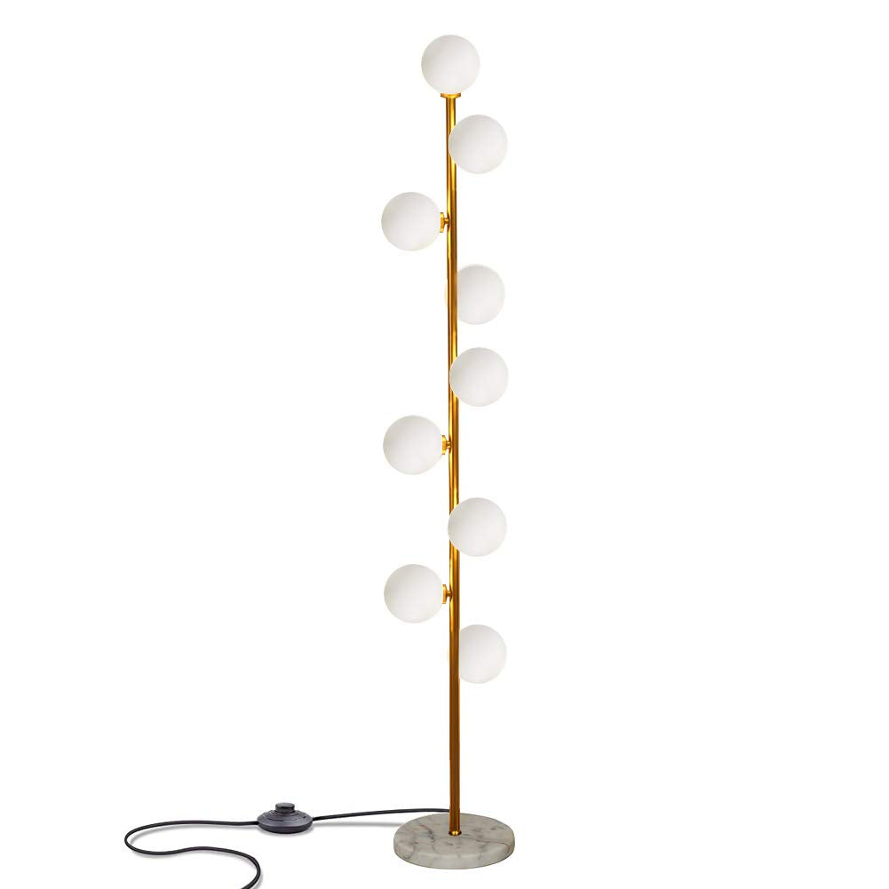 Lighting KU300198 Cozy Elegant Modern Creative Floor Lamp for Living Room,Bedroom,Office,9 Lights