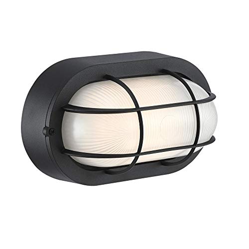 Traditional One-Light Outdoor Wall Fixture, White Finish, White Glass Lens