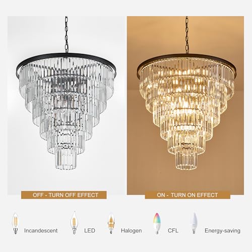 Gold Crystal Pendant Light Mini Modern Luxury Crystal Pendant Light Perfect for Dining Room, Bedroom, Kitchen, Living Room 3-Pack