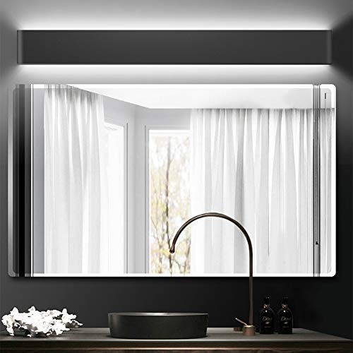 24in/20W Matte Black Modern Vanity Light Up and Down LED Vanity Light for Bathroom Wall Lighting Fixtures (Cool White 5000K)