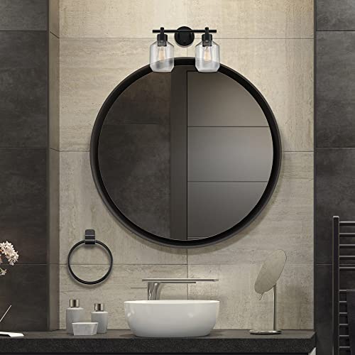 3-Light Vanity All-in-One Bathroom Set, 5 Piece Brushed Steel Finish, 70, Bulb Not Included