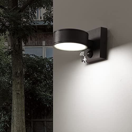 Modern Outdoor Sconce Lights, LED Outdoor Wall Sconce, Aluminum Porch Lights, Exterior Wall Sconce, Waterproof Outdoor Sconce Light 8W, 3000K Outdoor Wall Light for Garage Enterway