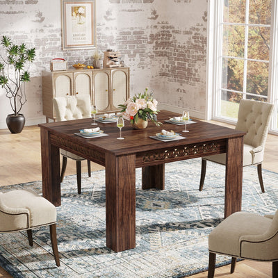 Anais Wooden Dining Table | Small Square Kitchen Table for 4
