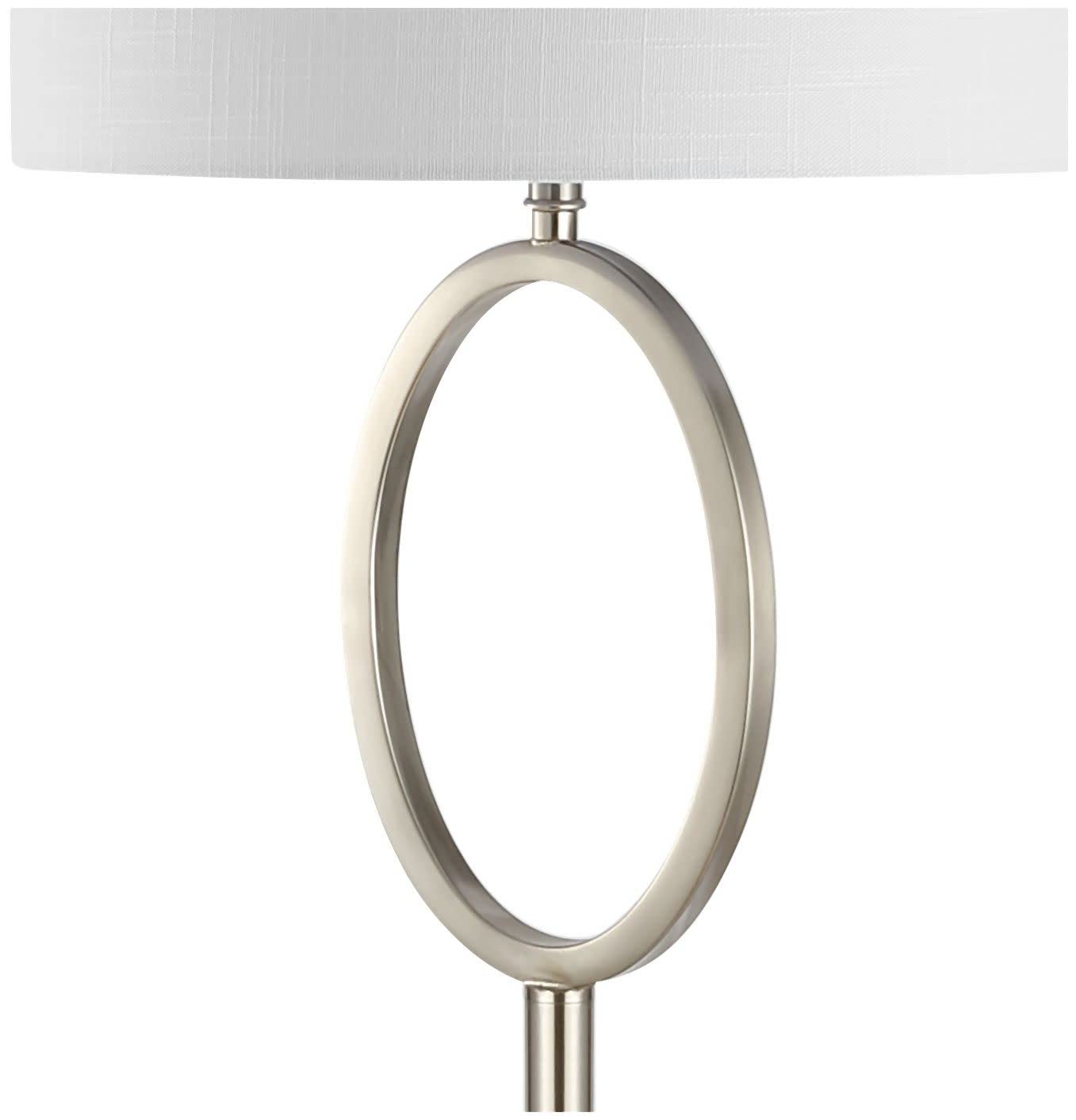 61" Metal LED Floor Lamp, Modern, Contemporary, Glam, Traditional, Office, Living Room, Family Room, Dining Room, Bedroom, Hallway, Foyer, Brass