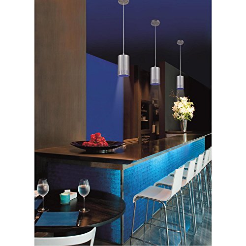 One-Light Indoor Mini Pendant, Brushed Nickel