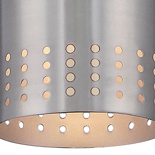 One-Light Indoor Mini Pendant, Brushed Nickel