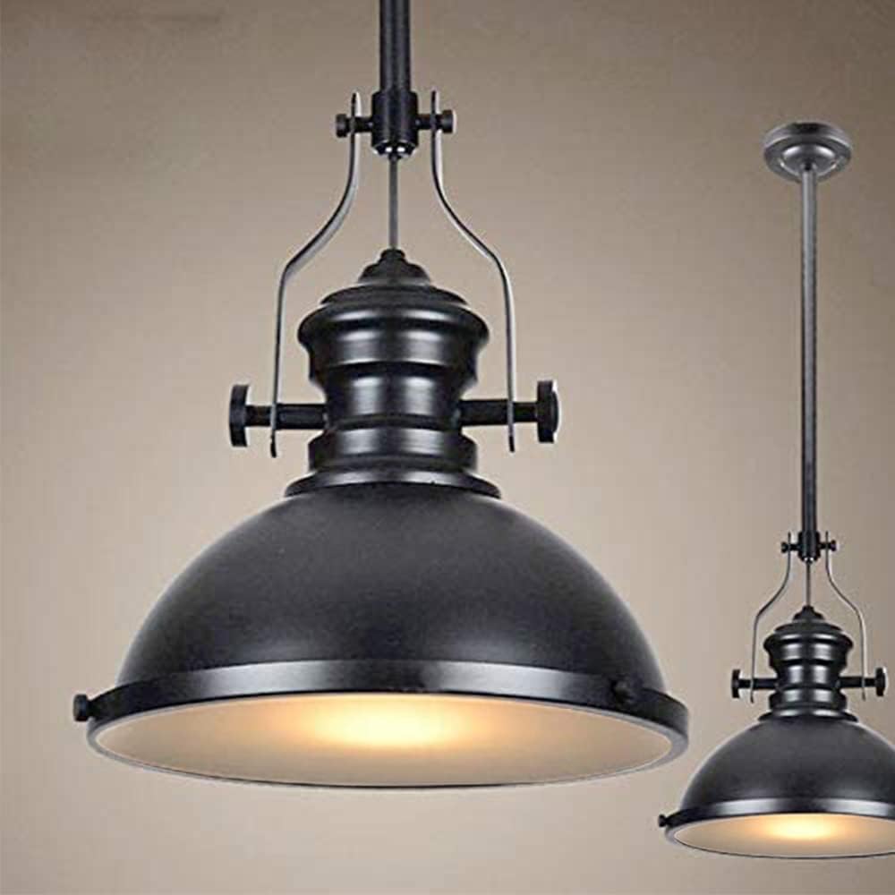 Ceiling Light Fixture Pendant Light fixtures Kitchen Island Vintage Industrial Pendant Light Fixture Black Farmhouse Pendant Light Black Finish