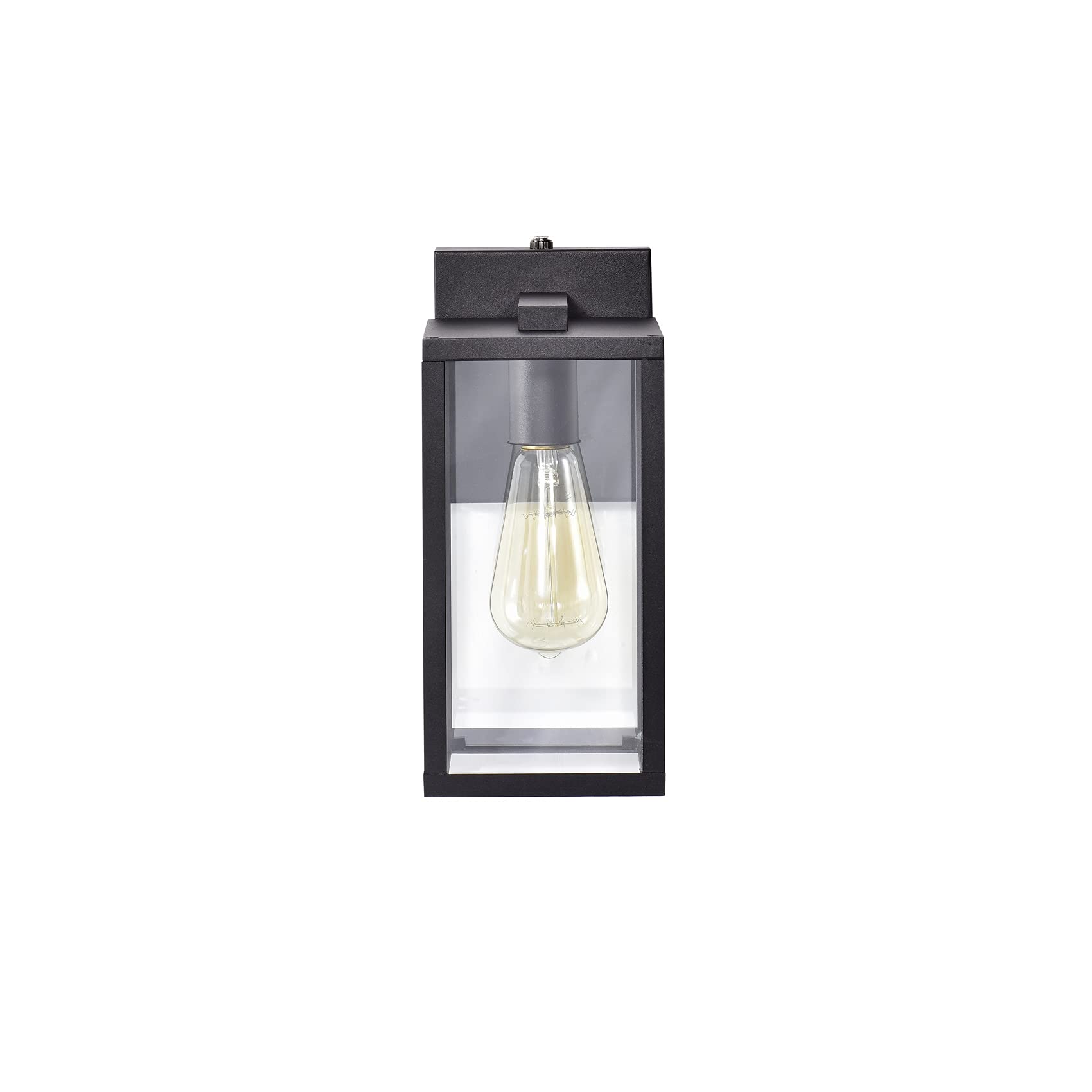 Porch Light Fixture, Oil Rubbed Bronze Outdoor Wall Sconce,13.25" Farmhouse Porch Light with Clear Seedy Glass for Garage, Patio, Porch, Doorway, Entryway.