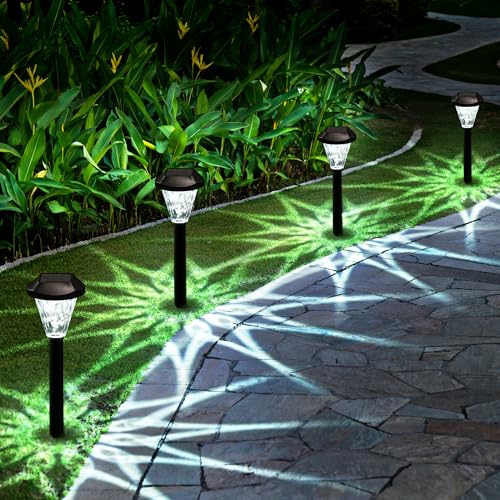 16 Pack Solar Lights Outdoor Waterproof,New Upgraded Solar Lights for Outside,Solar Garden Lights,Solar Outdoor Lights for Patio,Lawn,Yard and Landscape