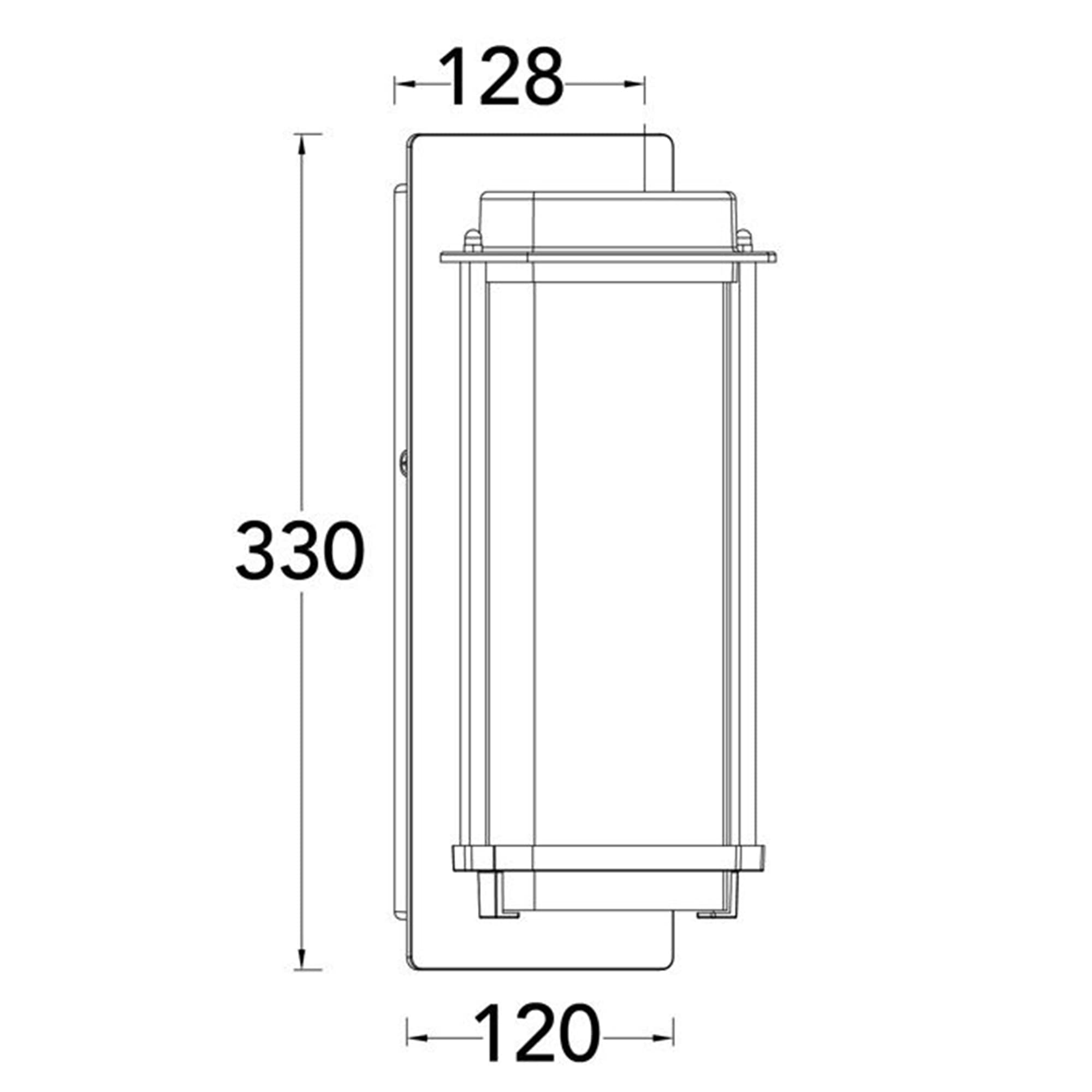 2 Packs 1000 Lumen 3000K LED Wall Light with Seeded Glass, Dusk to Dawn Modren Porch Light, Indoor Outdoor Sconce Wall Lighting