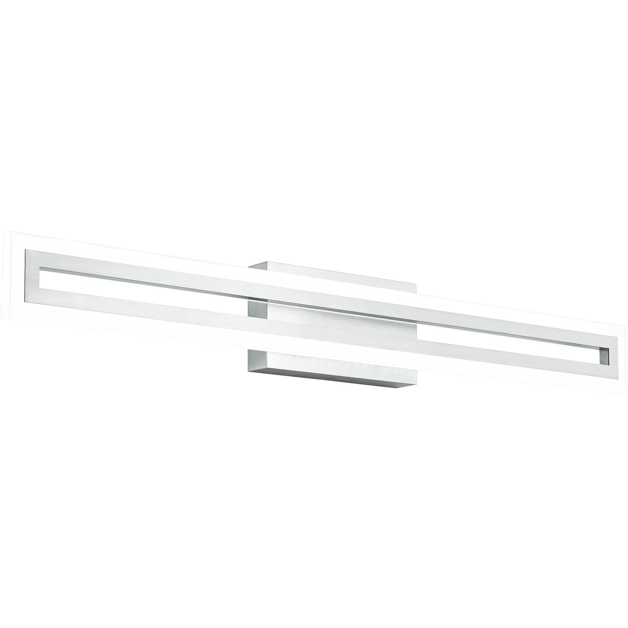 LED Vanity Light Bathroom Vanity Light,31.8 Inch Bathroom Lights Over Mirror 6000K Brushed Nickle