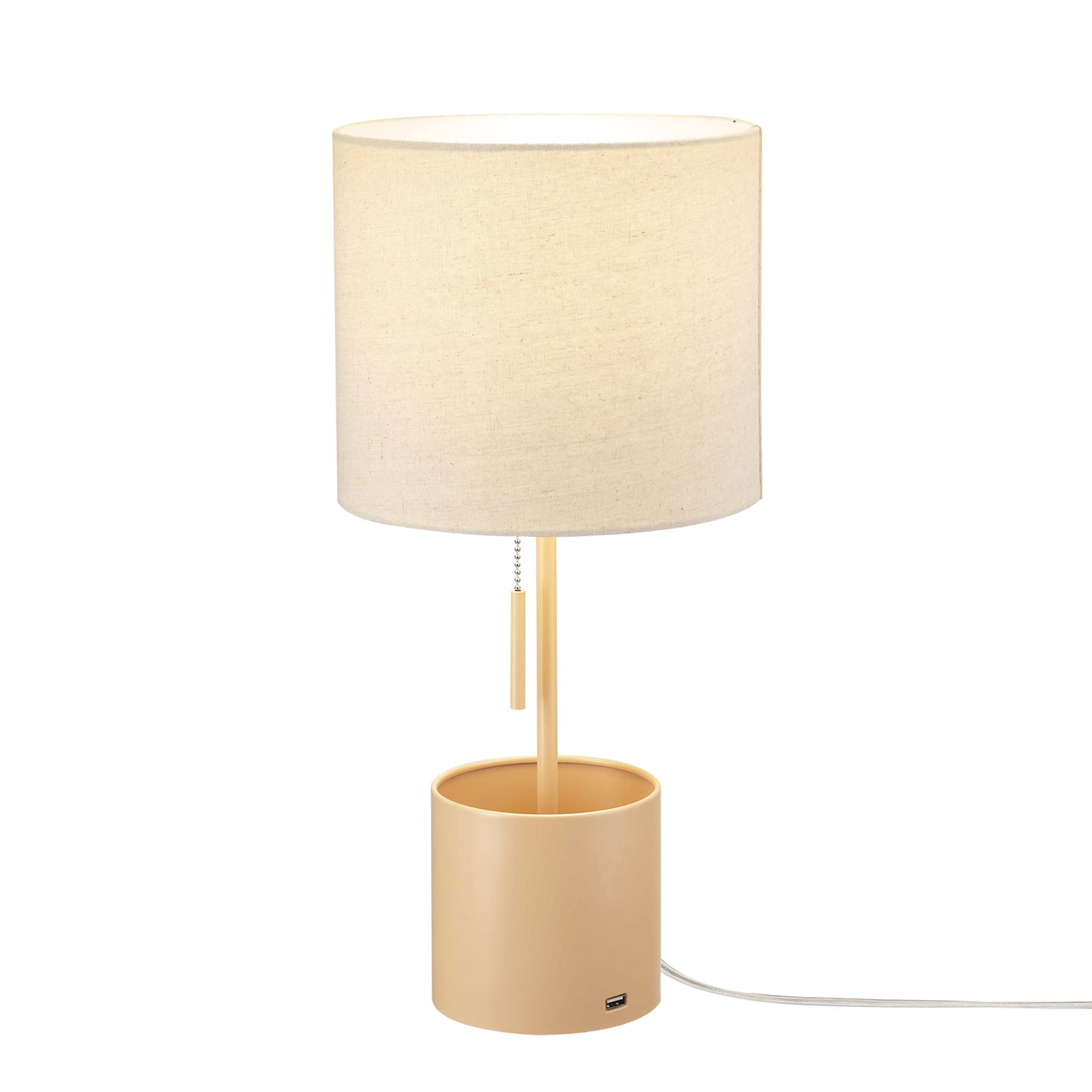 18" Table Lamp, Matte Brass, Table Lamp for Living Room, Home Décor, Lamps for Bedrooms, Room Décor, Nightstand, Home Improvement, Reading Lamp, E26 Base Socket, Home Décor