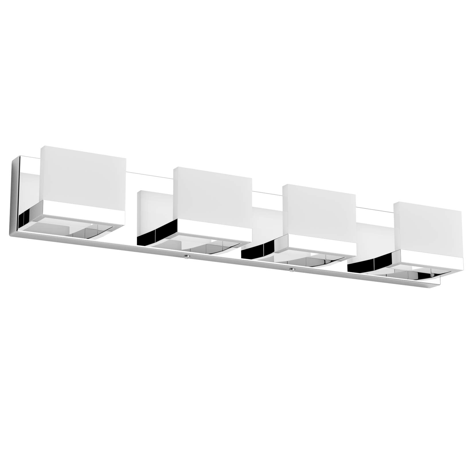 Black LED Vanity Lighting Fixture Modern 3 Lights Vanity Lights for Bathroom Black Bathroom Wall Light Fixtures 6000K