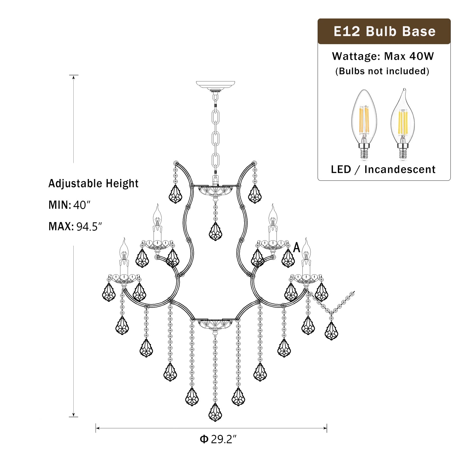 Large Gold Chandelier Light Fixtures - 36 Lights, 4 Layers Modern Crystal Chandeliers for Hotel, Lobby, Foyer, Entrance Hall, Staircase