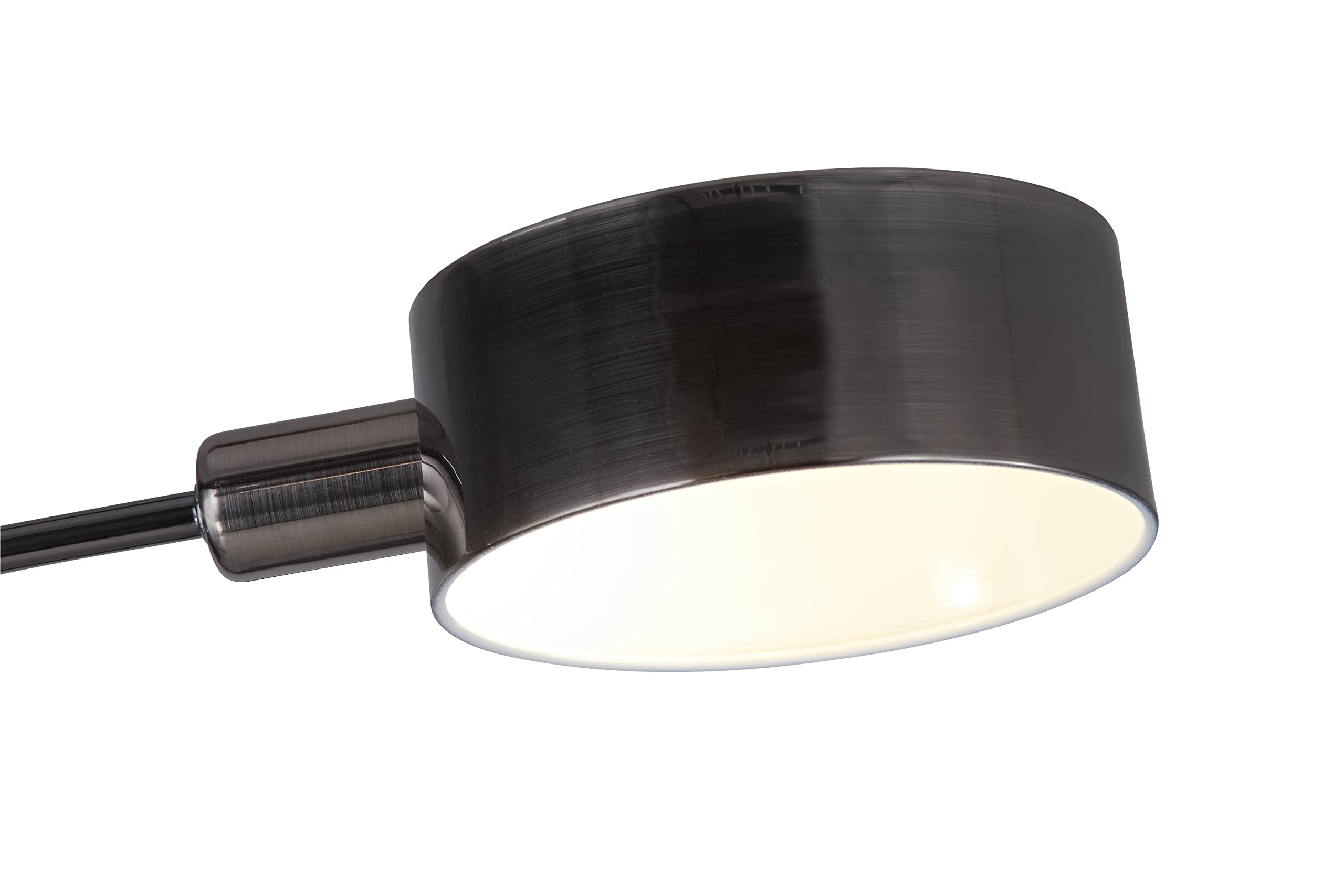 USA Micah - 5 Arc Floor Lamp w/Dimmer Switch, 360 Degree Rotatable Shades - Bright & Attractive, Brushed Black Nickel