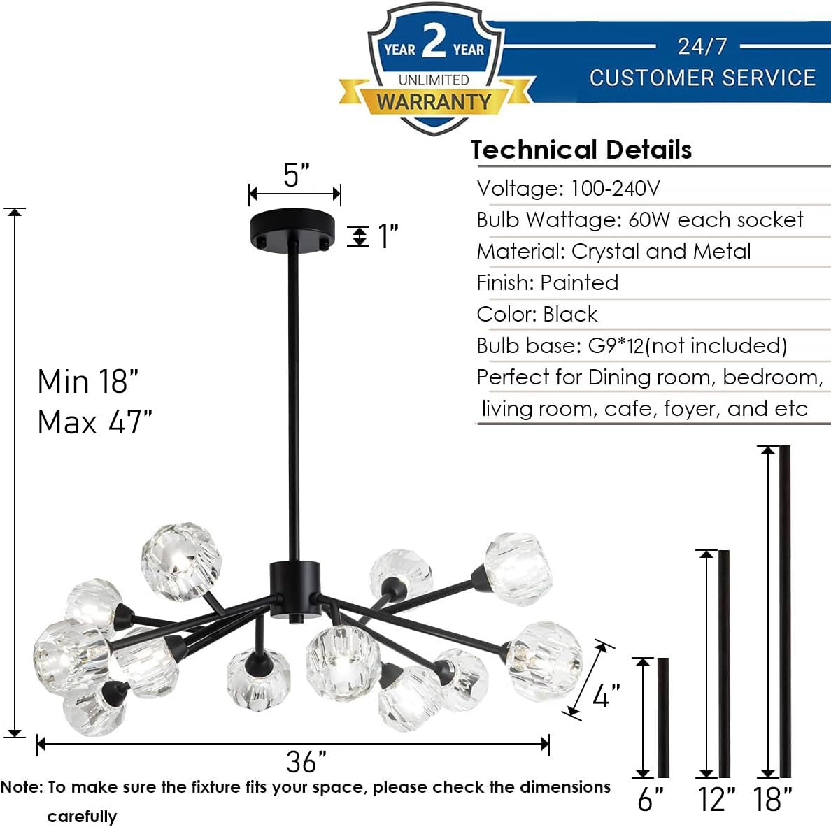 Sputnik Chandeliers for Dining Room Light Fixture, Modern Crystal Chandeliers, 9 Lights Gold Chandelier for Living Room Bedroom, Dining Room Chandelier Over Table, Kitchen Light Fixtures