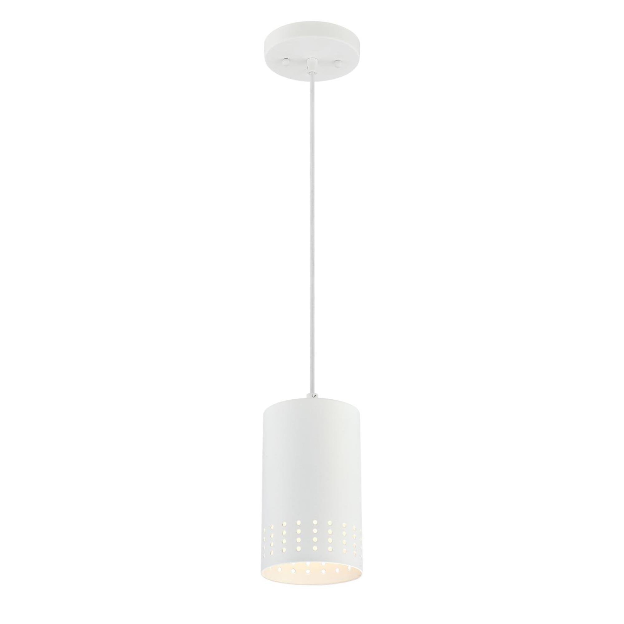 One-Light Indoor Mini Pendant, Brushed Nickel