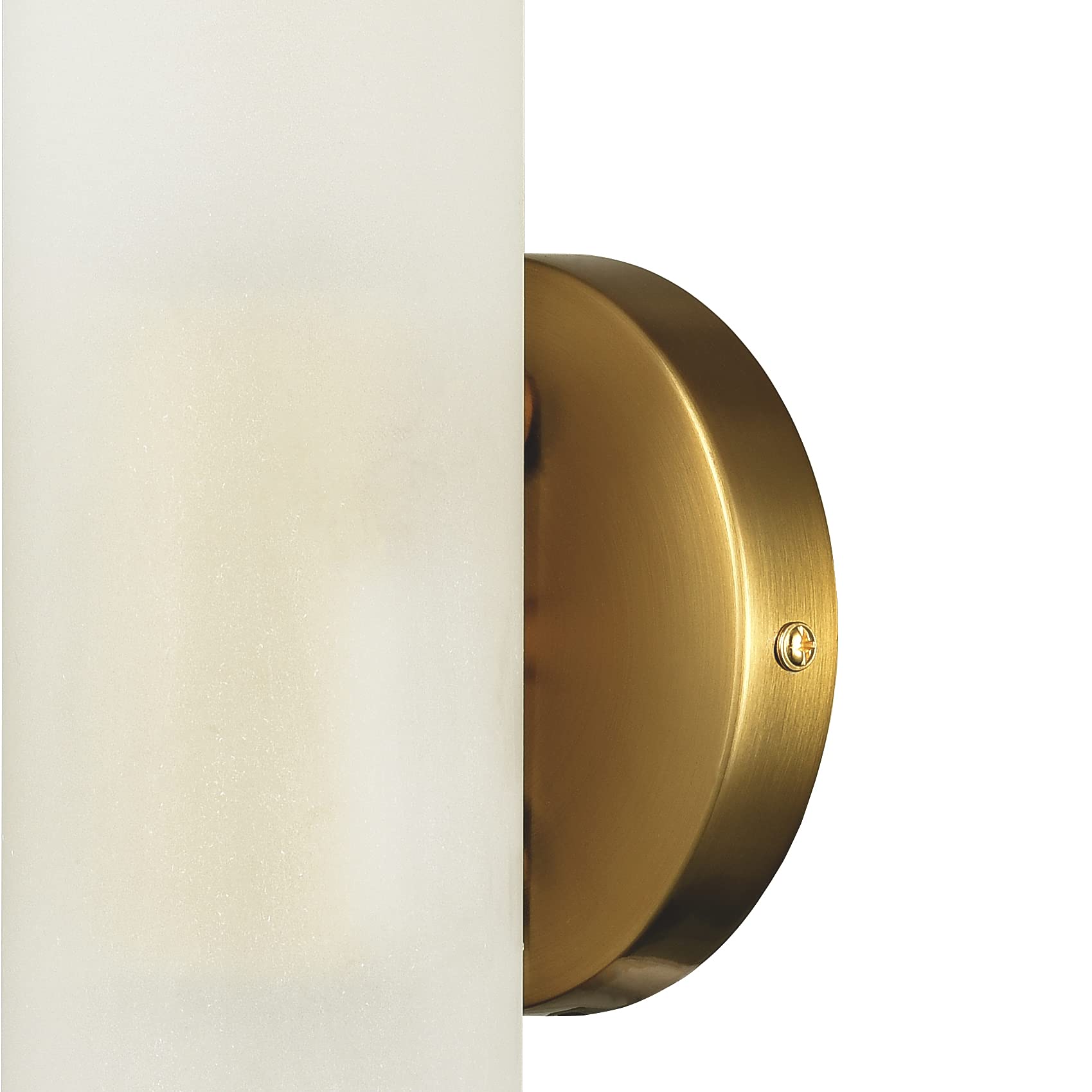 Modern Gold Bathroom Vanity Light Brass Wall Sconces Set of 2 Cylinder Sconce Lighting, 15.4-in