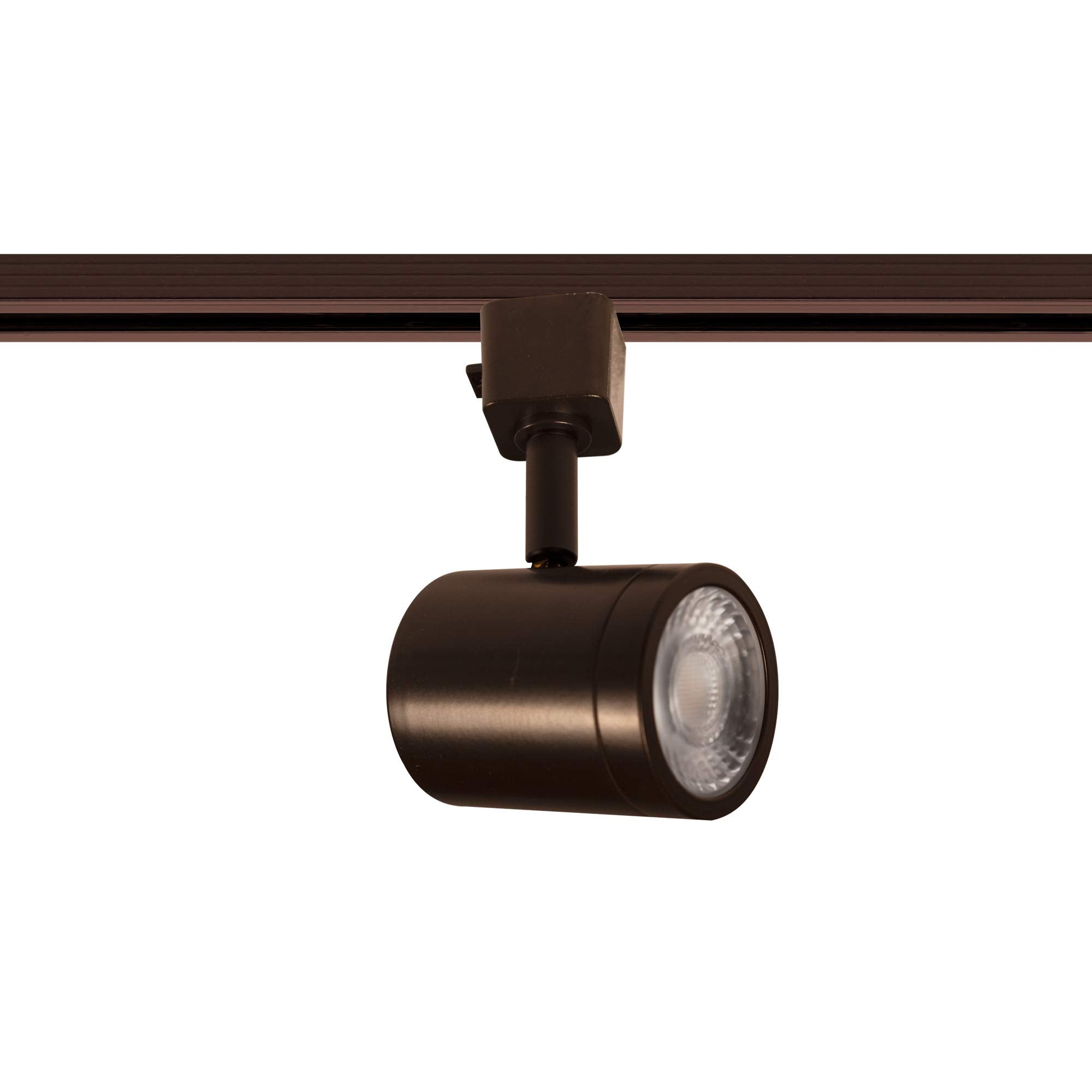 Charge LED 10W Energy Star 3 Light Track Kit with Floating Canopy Feed and 4Ft Track with End Caps 3000K in Black