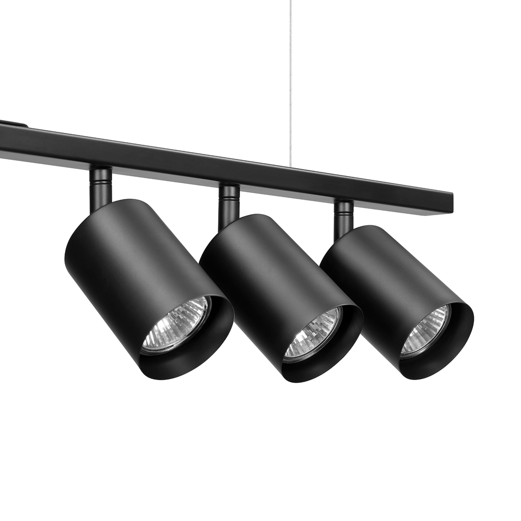 4-Light Track Lighting, Brushed Nickel Finish, Bulb Not Included