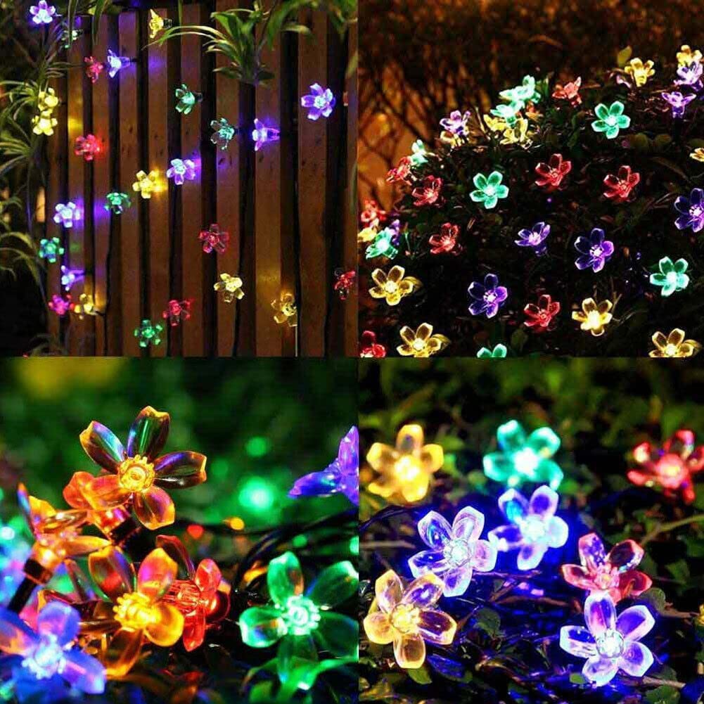 Solar Rope Lights Waterproof IP65 39FT 100LEDs Outdoor LED ‎Solar Outdoor Lights for Party Garden Yard Home Wedding Christmas Halloween Holiday Tree Decoration Lighting