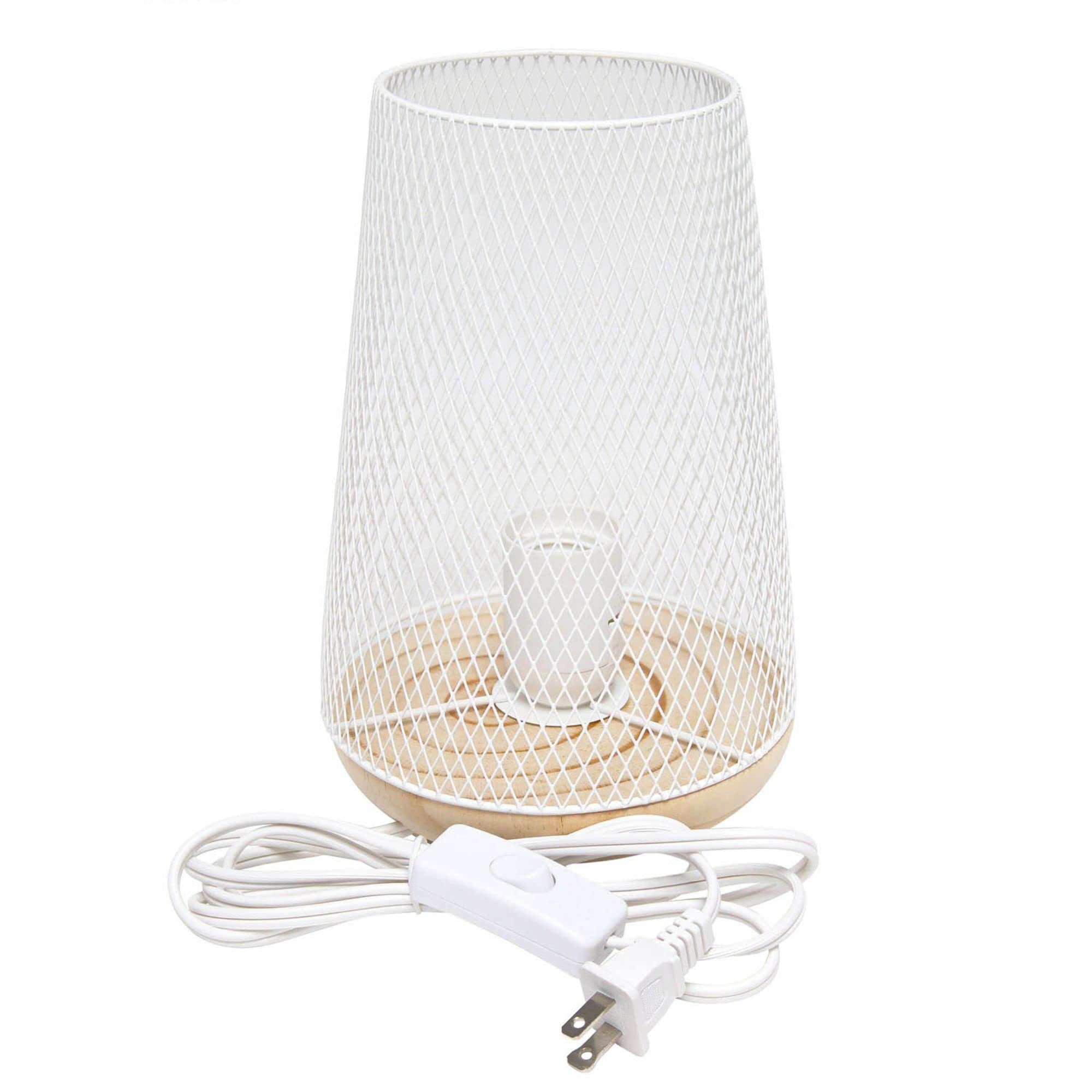 Mesh Uplight Table Lamp, Black