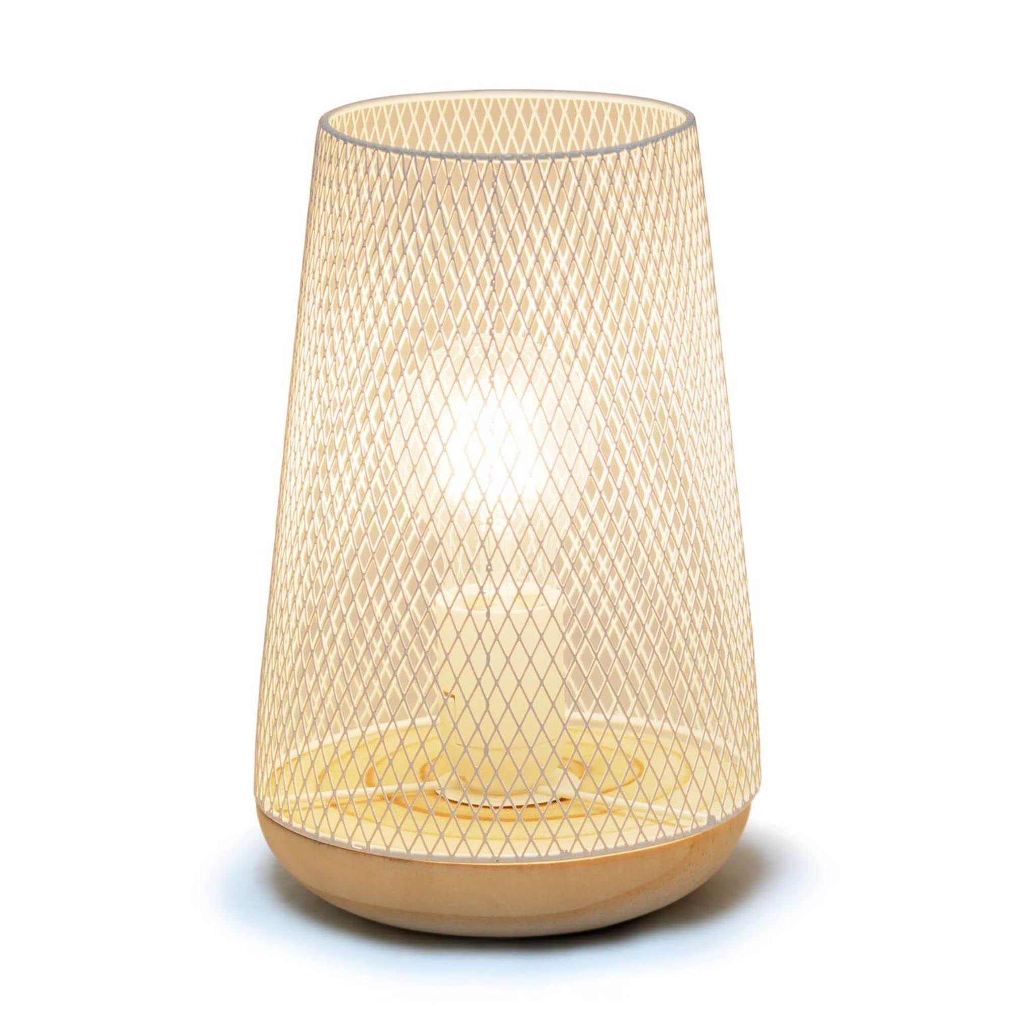 Mesh Uplight Table Lamp, Black