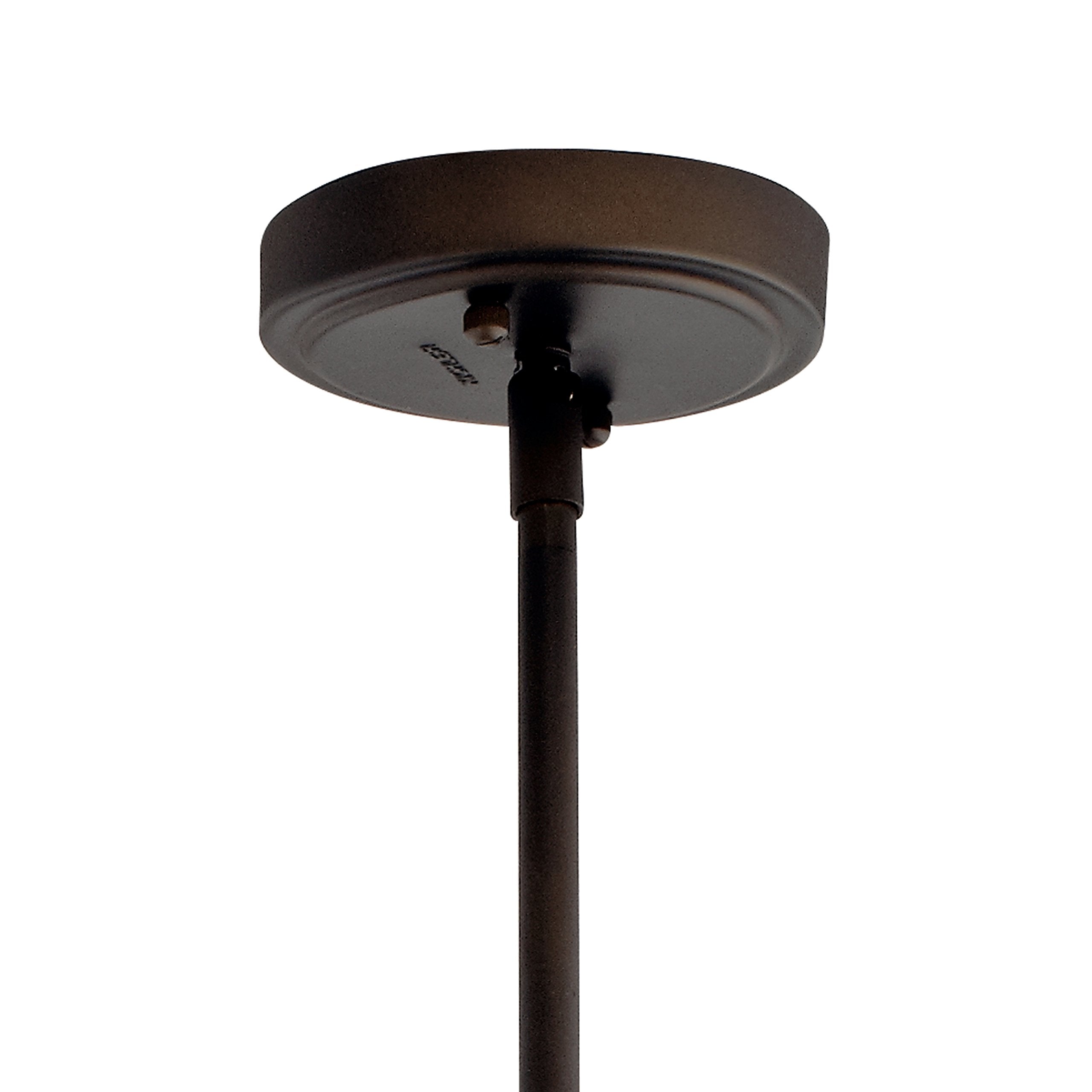 19.75" Kitchen Bell Pendant in Olde Bronze®, 1-Light Clear Glass Pendant Light, (19.75" H x 13.75" W), 42046OZ