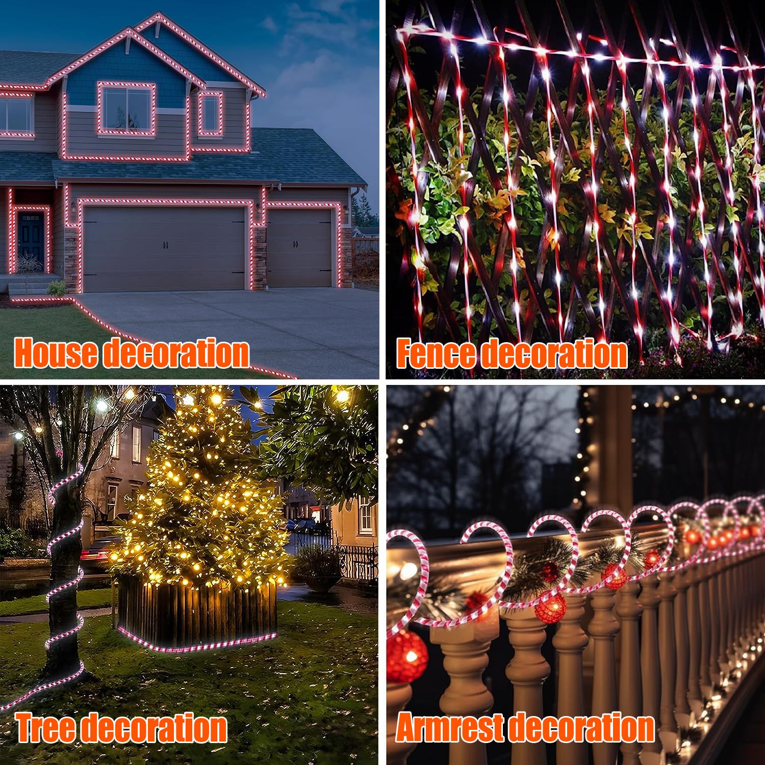 Solar Rope Lights Waterproof IP65 39FT 100LEDs Outdoor LED ‎Solar Outdoor Lights for Party Garden Yard Home Wedding Christmas Halloween Holiday Tree Decoration Lighting