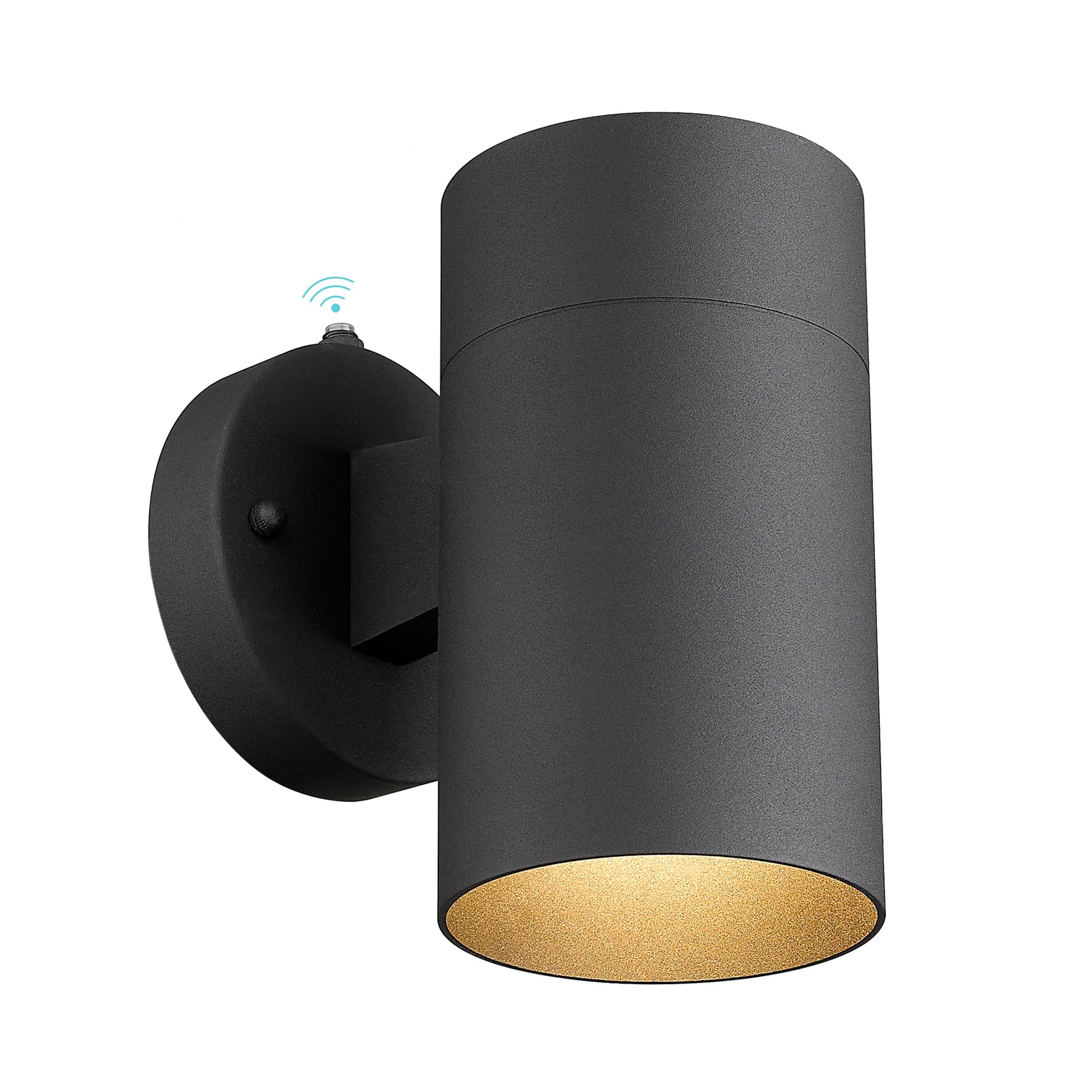 Ken & Ricky Outdoor Wall Light, Exterior Wall Sconce, Outside Wall Light Fixtures with Matte Black for Porch Garage Patio Doorway Entryway House -1 Pack