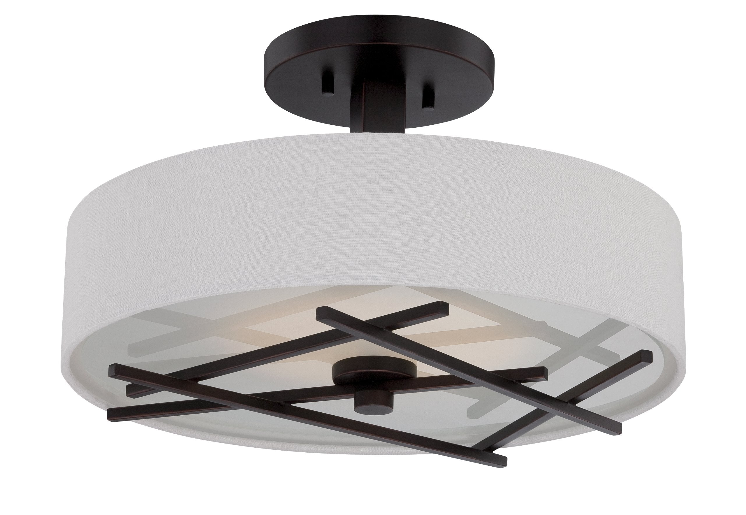 62/112 Stix LED Two Light Pendant 9.6 Watt 570 Lumens Soft White 2700K KolourOne Technology Patina Bronze Fixture