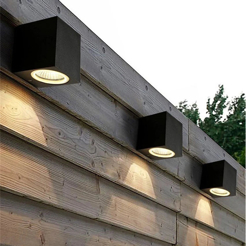 Led Wall Lamp Aluminum Outdoor IP65 Waterproof  Wall Light For Home Stair Bedroom Bedside Bathroom Corridor Lighting NR-198