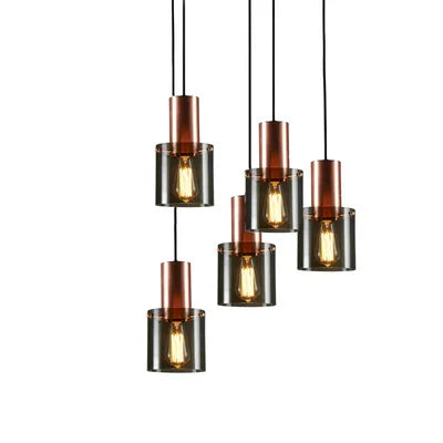 Modern Glass Pendant Lights Bedside Gold Hanging Lamps Fixture Luminaire Kitchen Dining Room Home Decor Suspension Lighting Cafe