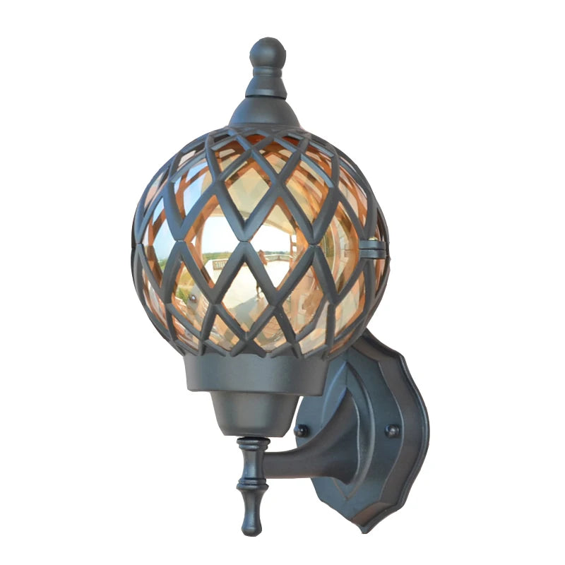 Outdoor wall lamp garden lamp waterproof outdoor balcony garden villa door retro exterior wall lamp