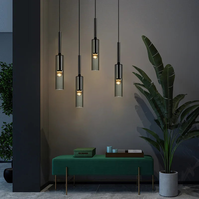 Modern Pendant Light Luxury Fixture Glass Nordic Restaurant Living Room Hanging Bar Counter Decor Bedroom Bedside Kitchen Lamp