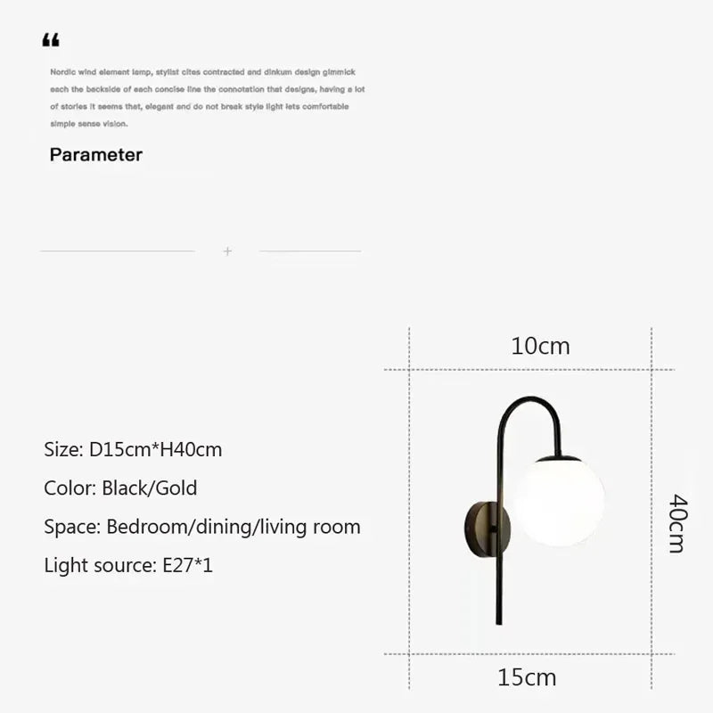 Modern LED Glass Wall Lamps Living Room Bedroom Study Wall Bedside Backdrop Aisle Light Indoor Wall Sconce Decor For Room Lustre