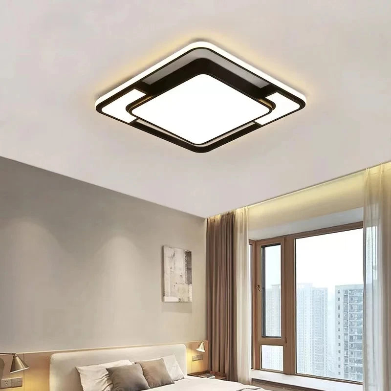 Living Room LED Ceiling Lamp Modern Simple Bedroom Room Dining Light Nordic Lustre Home Decoration Interior Lighting Chandelier