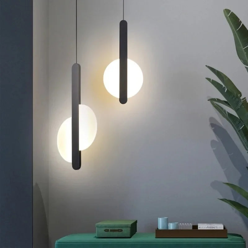 Modern led pendant lights 3Style Nordic dinning room Bedroom bedside Lamp Kitchen Hanging Lamp deco fixtures 90-260V