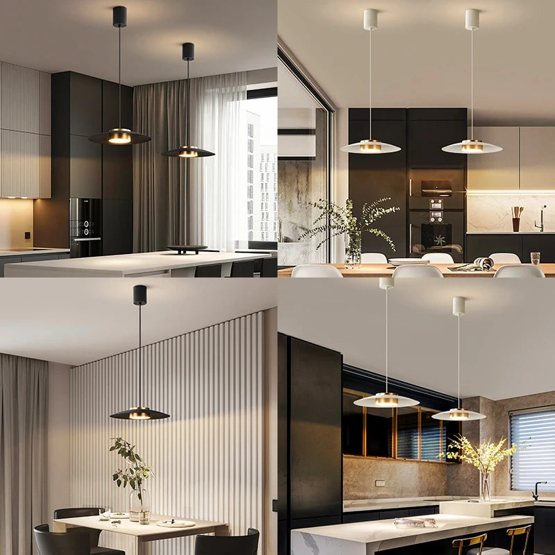 Modern black dining room Pendant lights indoor lighting Ceiling lamp hanging light led chandelier decorative indoor lighting